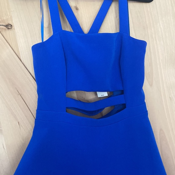 Blue Cocktail Dress - Picture 4 of 5